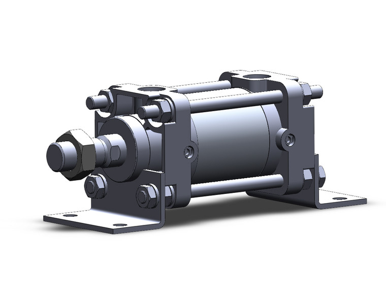SMC CDA2L50-25Z Air Cylinder, Tie Rod