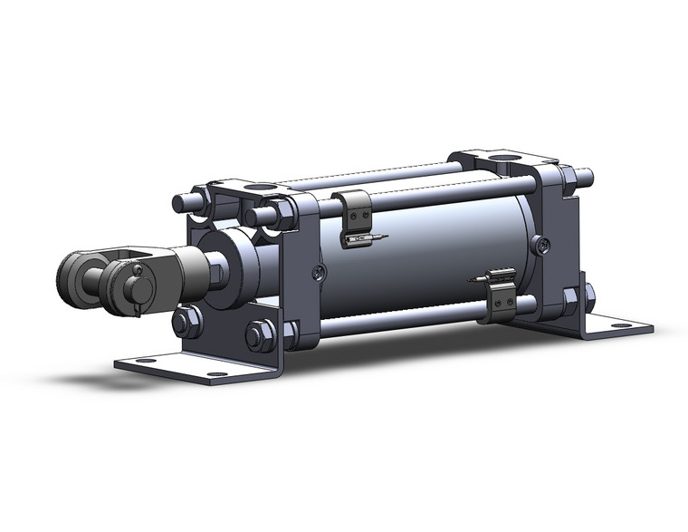 SMC CDA2L80-125Z-W-M9BL Air Cylinder, Tie Rod