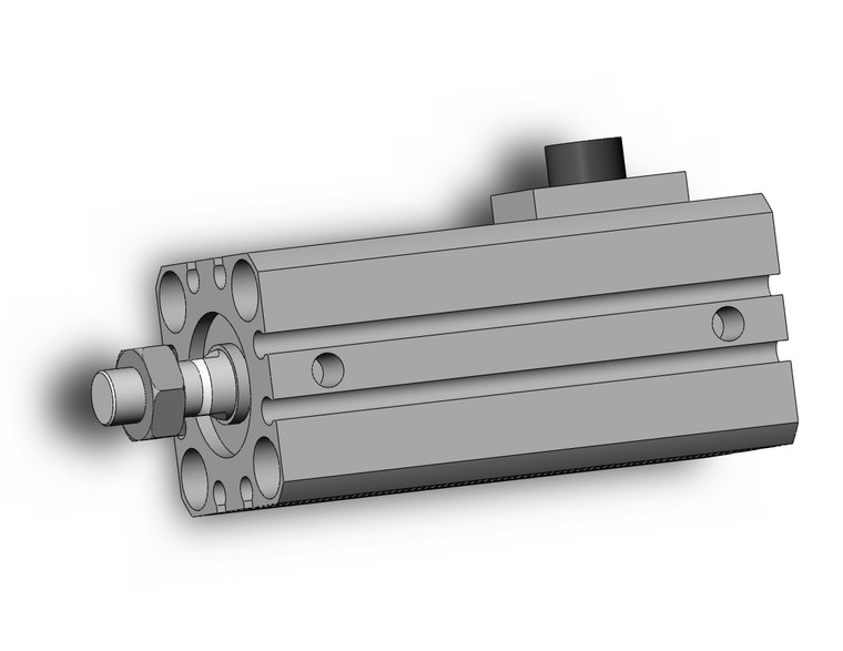 SMC CDBQ2B20-20DCM-HN Cyl, Compact, Locking, Sw Capable