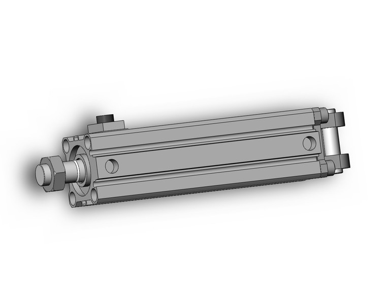 SMC CDBQ2D32-100DCM-RN Cyl, Compact, Locking, Sw Capable