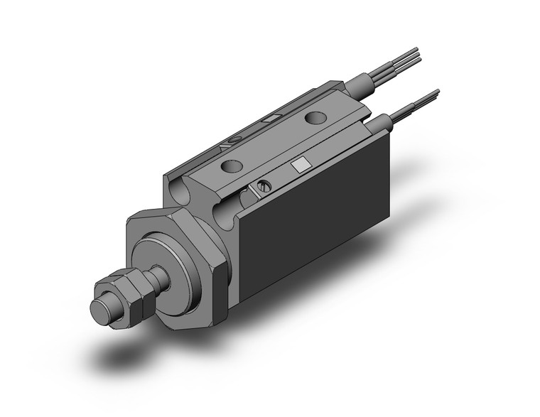SMC CDJP2B10-5D-M9NSAPC Pin Cylinder, Double Acting, Sgl Rod
