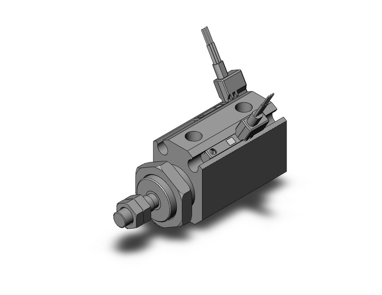 SMC CDJP2B16-10D-M9PVL Pin Cylinder, Double Acting, Sgl Rod