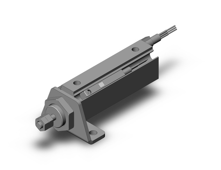 SMC CDJP2L6-25D-M9PWSAPC Pin Cylinder, Double Acting, Sgl Rod