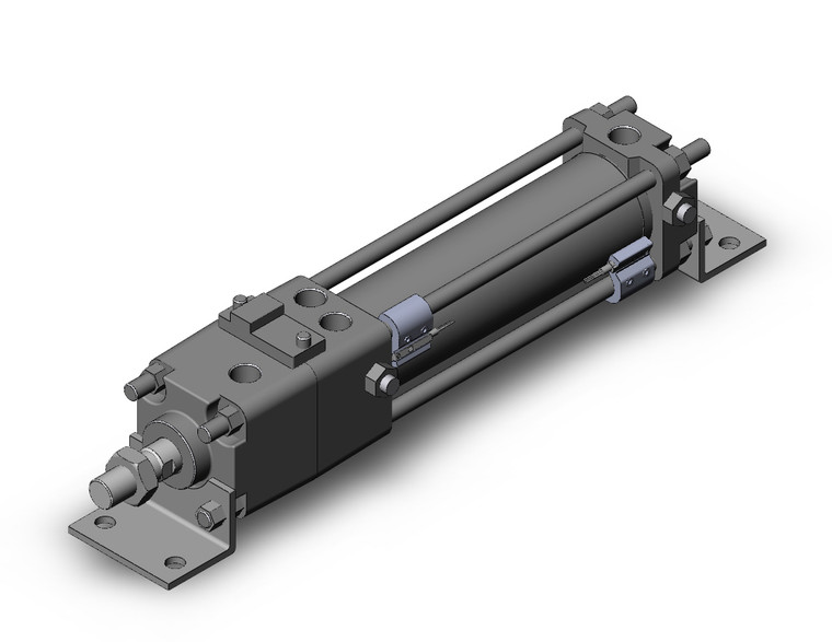 SMC CDLA2L40-125-E-M9PW Fine Lock Cylinder