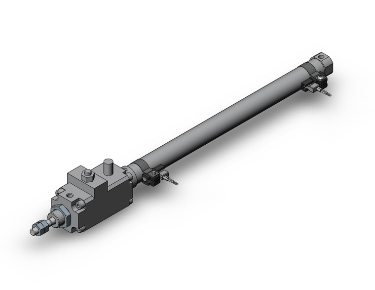 SMC CDLJ2B16-200-E-M9PVL-C Cyl, Rnd Body, Fine Lock