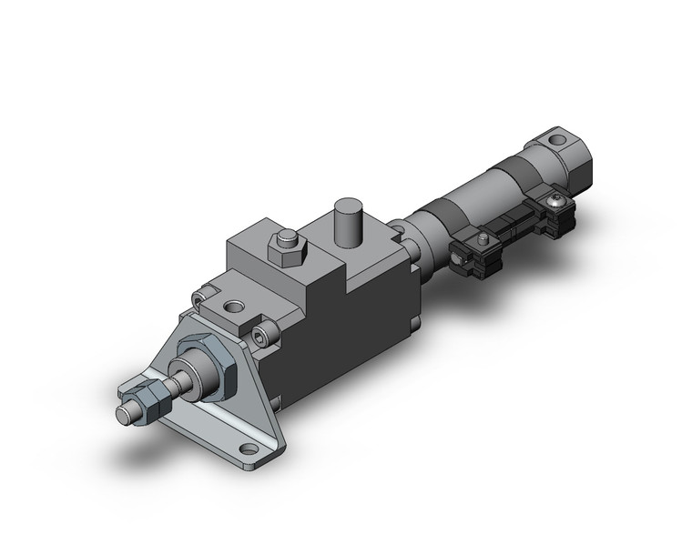 SMC CDLJ2L16-30-E-M9PSAPC-C Cyl, Rnd Body, Fine Lock