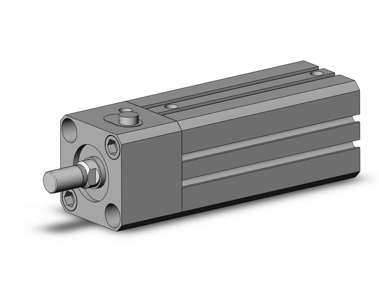 SMC CDLQB20-50DCM-B Cyl, Compact With Lock