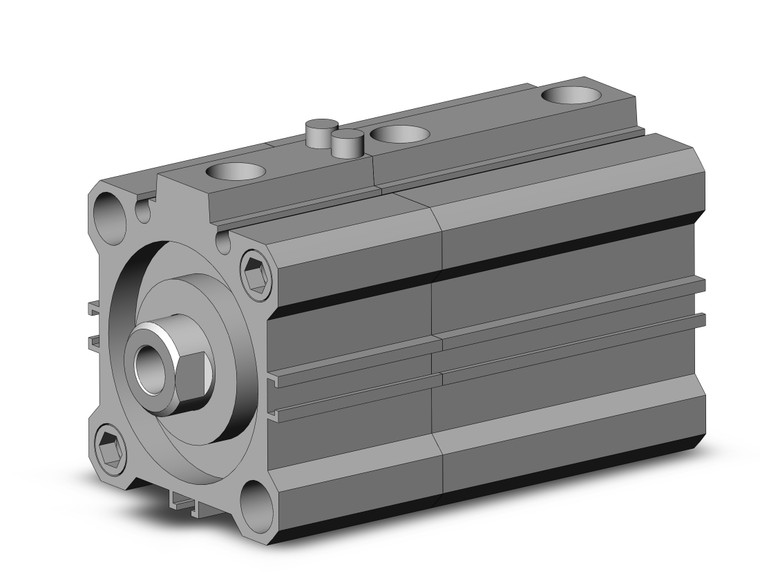 SMC CDLQB40-15D-F Cyl, Compact With Lock