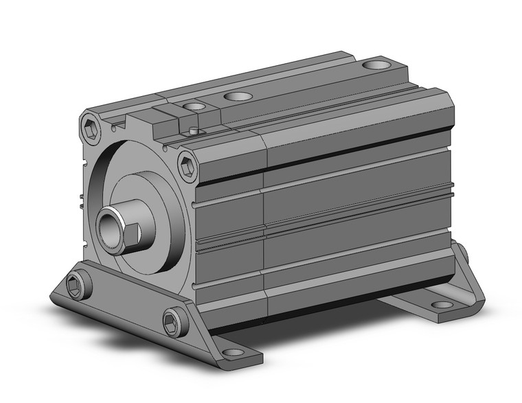 SMC CDLQL100-75D-B Cyl, Compact With Lock