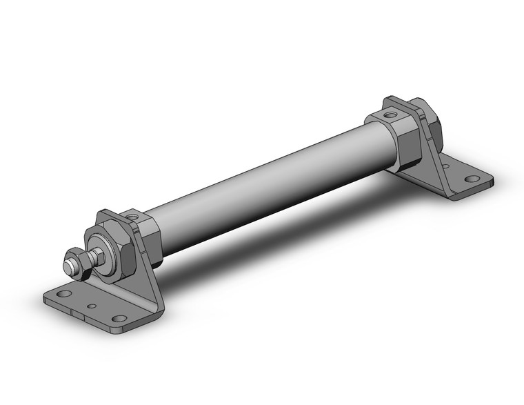SMC CDM3L20-100 Cyl, Air, Short Type, Auto Sw Capable