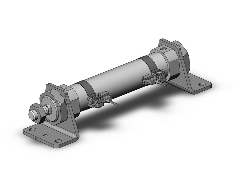 SMC CDM3L25-75-M9PVL-C Cyl, Air, Short Type, Auto Sw Capable