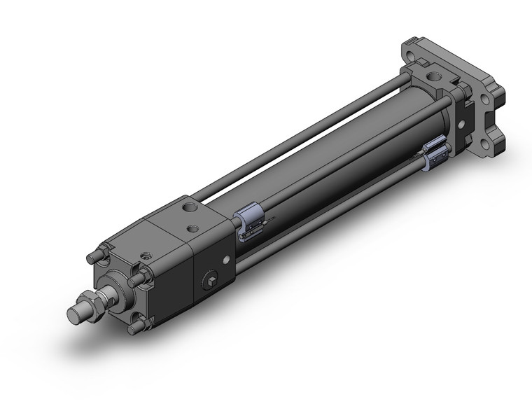 SMC CDNA2G40-200-D-M9BSDPC Power Lock Cylinder