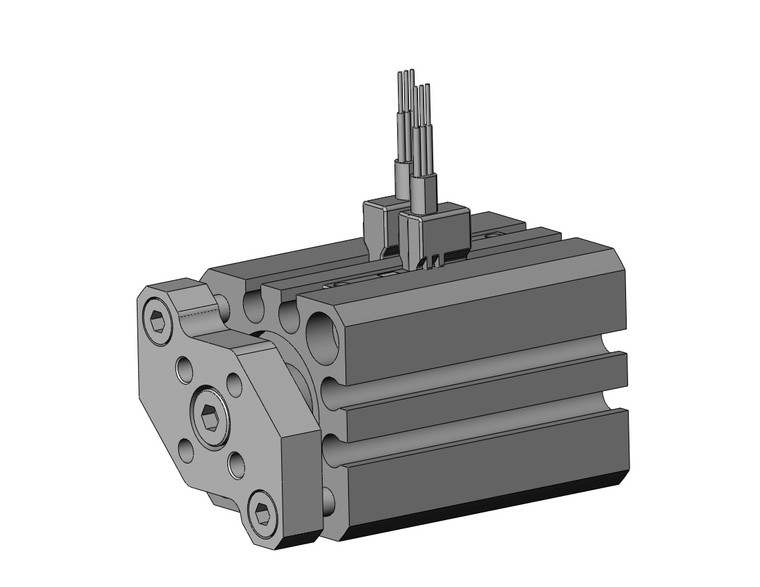 SMC CDQMB16-20-M9NVL Compact Guide Rod Cylinder, Cqm