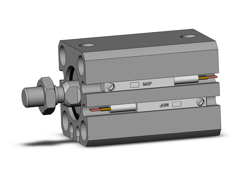 SMC CDQSB16-20DM-M9PSAPC Cylinder, Compact
