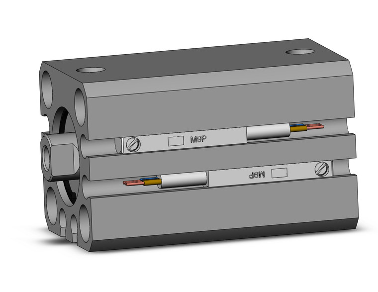 SMC CDQSB16-25D-M9PZ Cylinder, Compact