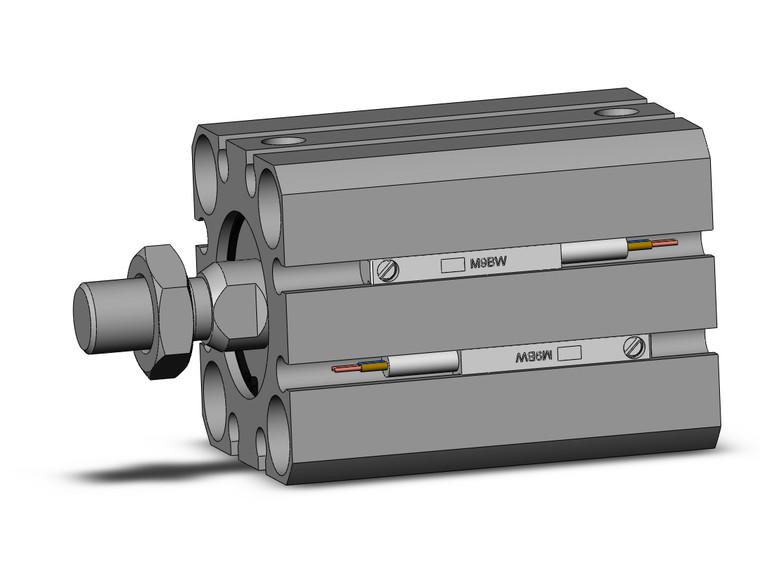 SMC CDQSB20-20DCM-M9BW Compact Cylinder