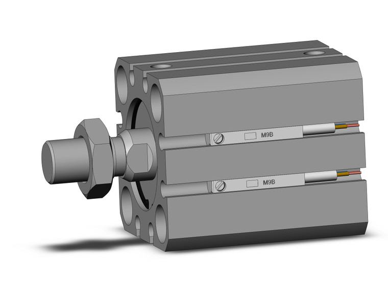 SMC CDQSB25-15DM-M9B Compact Cylinder