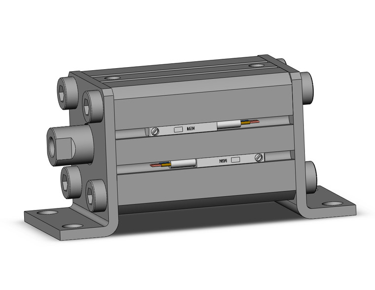SMC CDQSLC25-25D-M9NSAPC Compact Cylinder