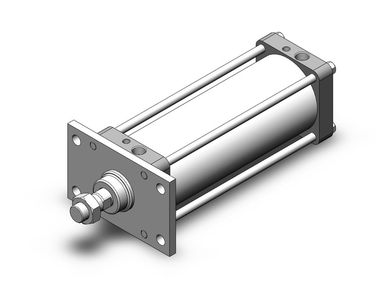 SMC CDS2F125-300 Cylinder, Tie Rod, Cs2