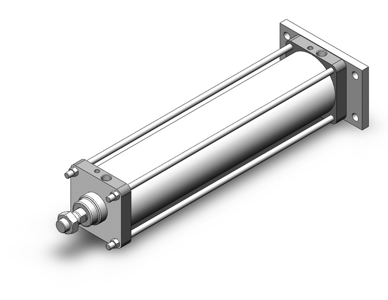 SMC CDS2G140-600 Cylinder, Tie Rod, Cs2