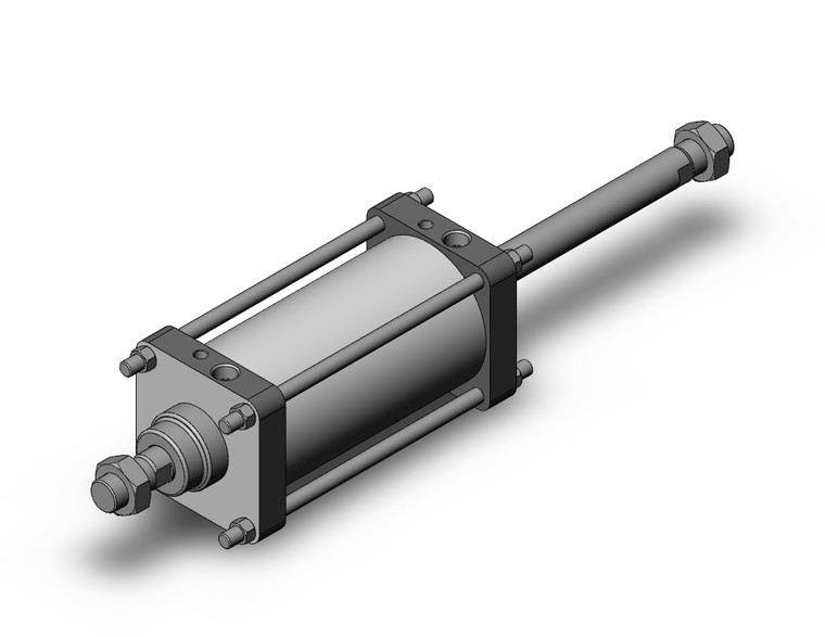 SMC CDS2WB125TN-200 Tie Rod Cylinder