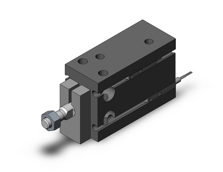 SMC CDUK20-15D-M9BL Cyl, Free Mount, Non-Rotating