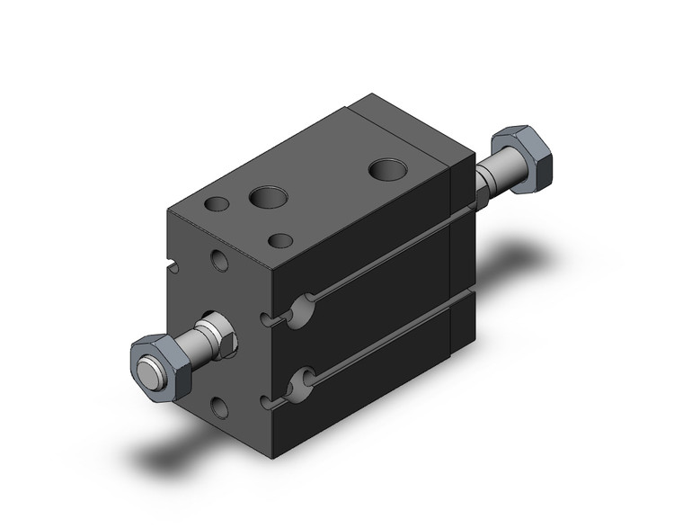SMC CDUW32-15D Cyl, Free Mount, Dbl Rod