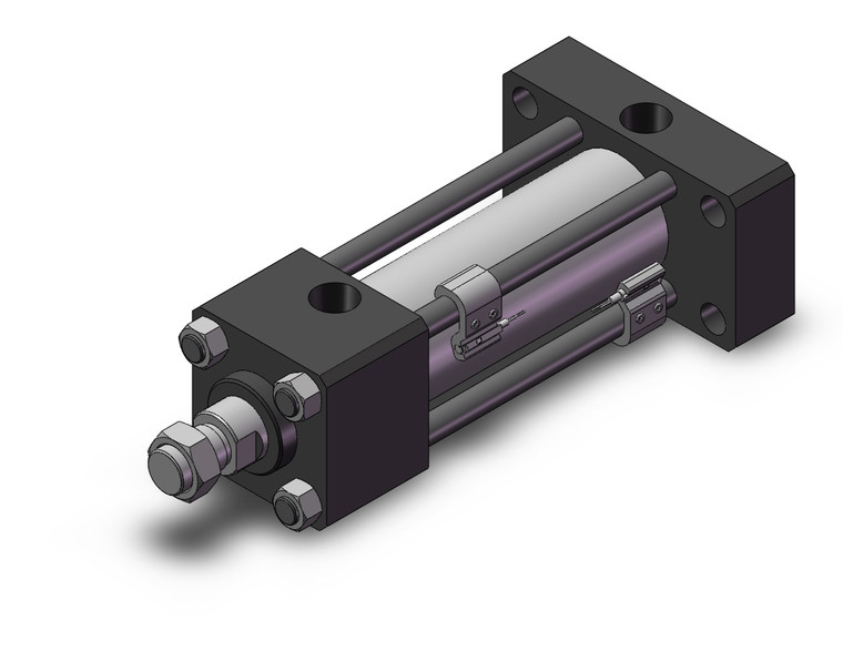 SMC CHDSGFZ50-100A-B-M9BL Hydraulic Cylinder, Ch, Cc, Hc