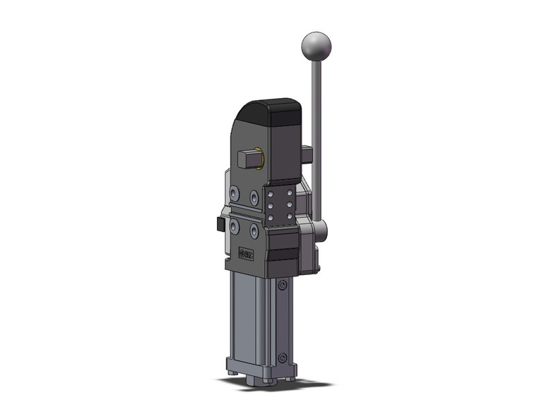 SMC CKZ3N63-30DTCF-X2568L Cyl, Slim Line Manual Clamp