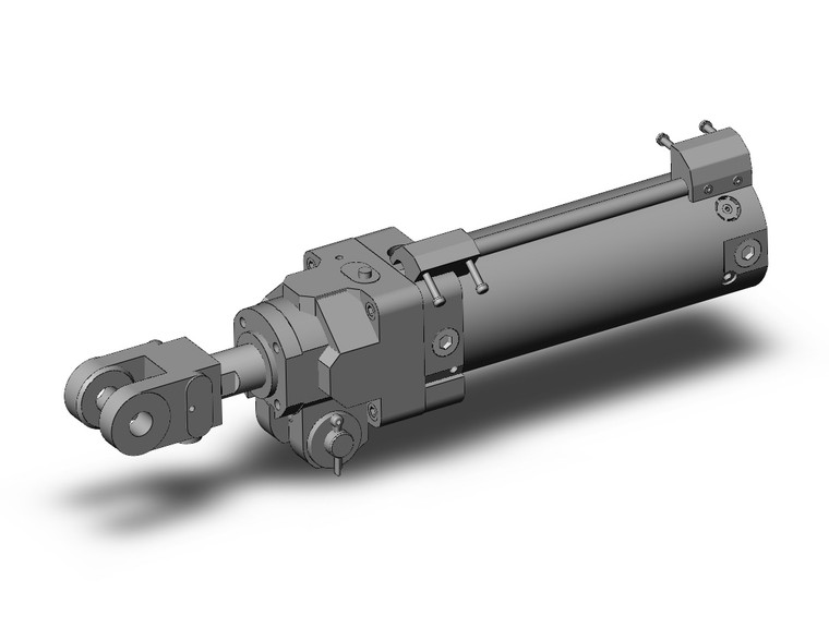 SMC CLK2PA50TF-100Y-BR-P79WSE Clamp Cylinder With Lock