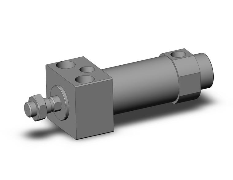 SMC CM2RA40-25Z Round Body Cylinder