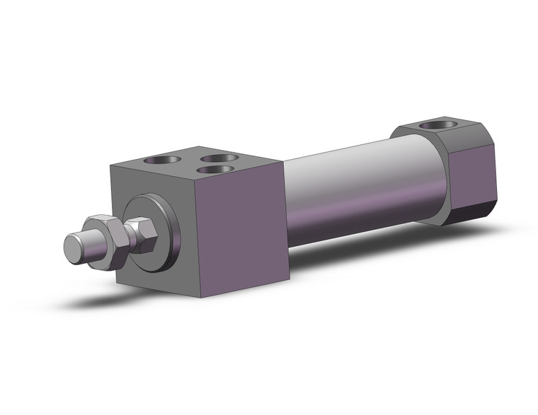 SMC CM2RKA20-25Z Round Body Cylinder