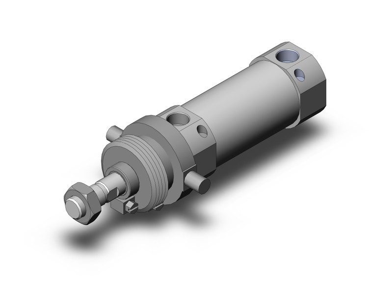 SMC CM2UZ40-25AJZ Round Body Cylinder