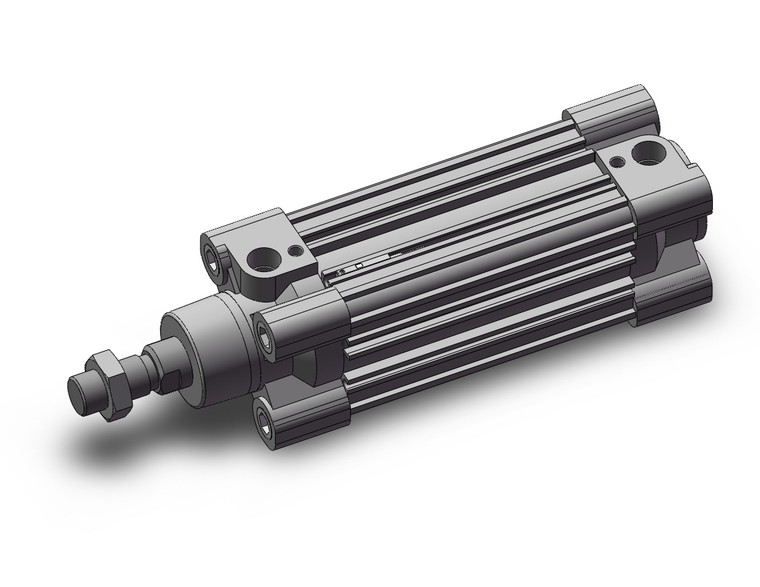 SMC CP96SDB50-80C-M9PLS Tie Rod Cylinder W/Profile Tube