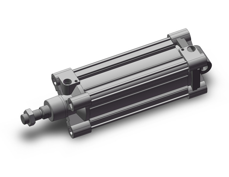 SMC CP96SDC80-160C Tie Rod Cylinder W/Profile Tube