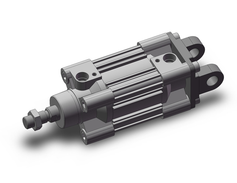 SMC CP96SDD63-25C Tie Rod Cylinder W/Profile Tube
