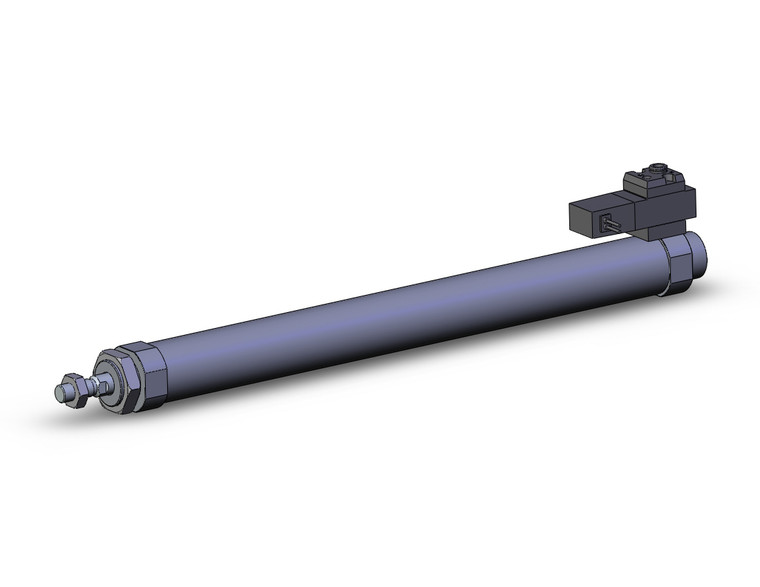 SMC CVM3L32F-200S-5GS Cylinder, Valve Mounted, Sgl Acting