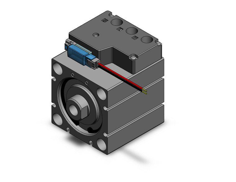 SMC CVQB50-25-5M Compact Cylinder With Solenoid Valve