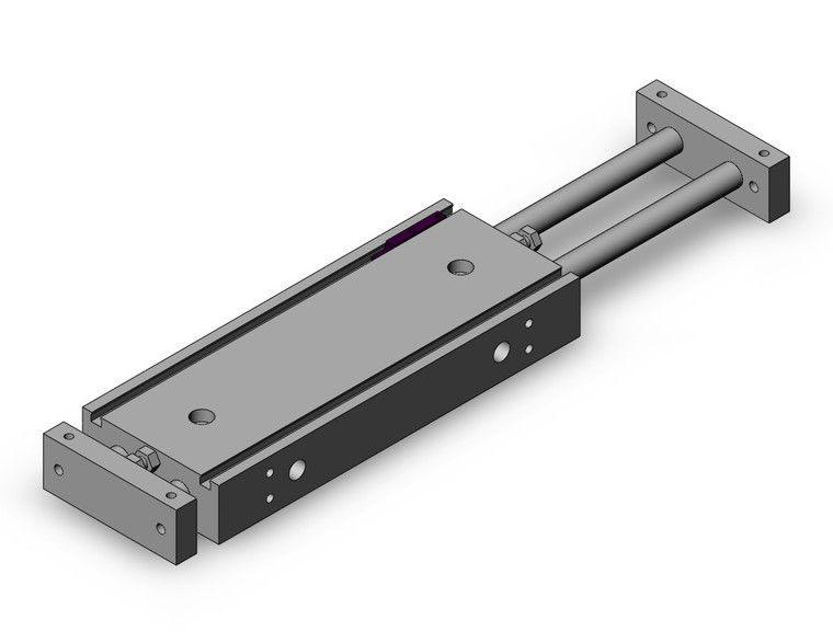 SMC CXSWL25-100-Z73Z4 Guided Cylinder