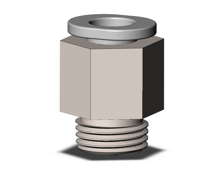 SMC KQ2H06-01NP1 Fitting, Male Connector Pack of 10