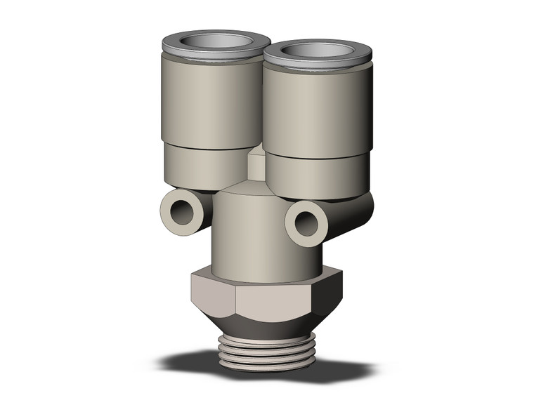 SMC KQ2U12-U03N Fitting, Branch Y Pack of 5