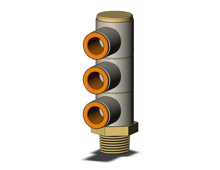 SMC KQ2VT11-36A Fitting, Tple Uni Male Elbow Pack of 10