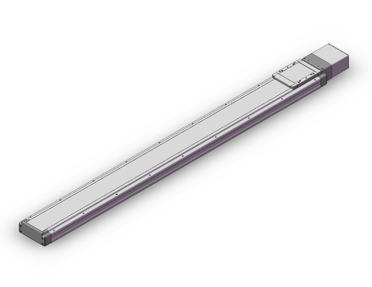 SMC LEJS63S3A-1500-S5A21 Hi Rigidity Rodless Slider, Ball Screw