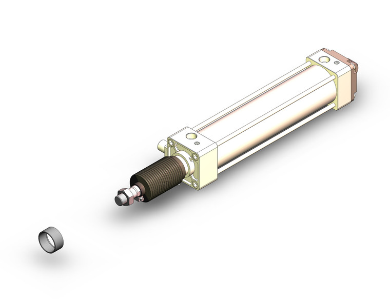 SMC MBBC63TN-250K-RL Cylinder, Mb, Tie Rod, With End Lock