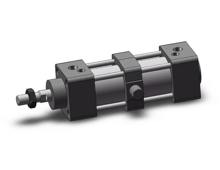 SMC MBT32-50Z Cylinder, Mb-Z, Tie Rod