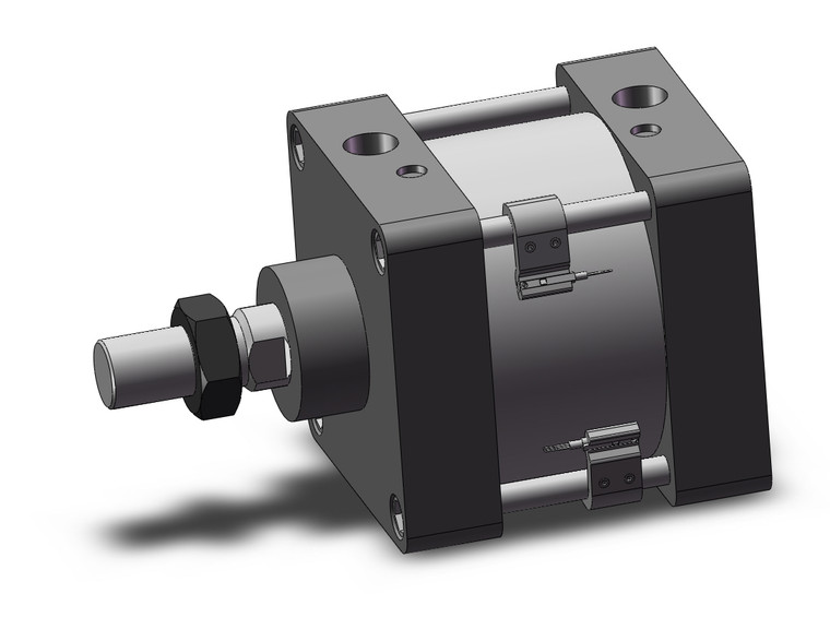 SMC MDBB125TN-25Z-M9PSDPC Cylinder, Mb-Z, Tie Rod