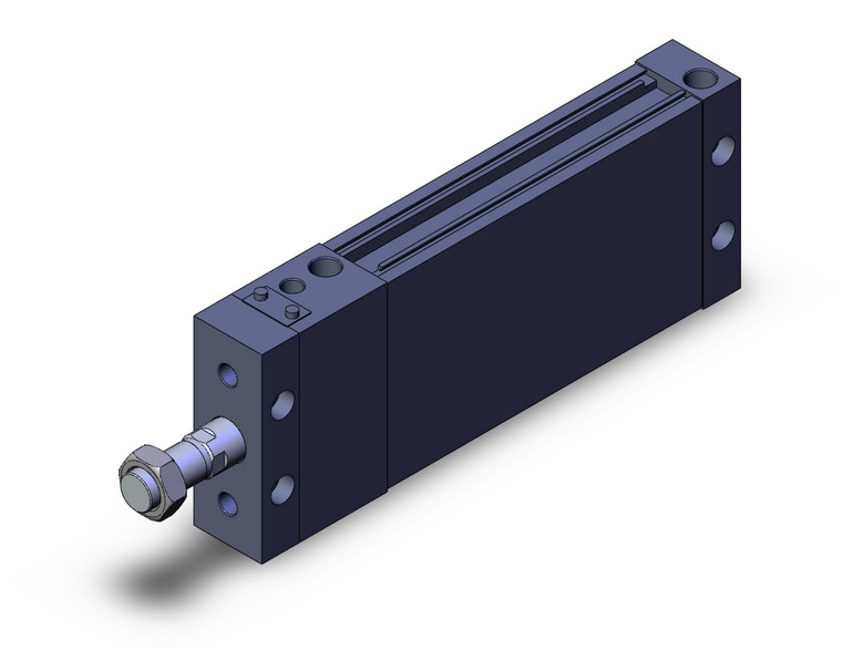 SMC MDLUB50-150DM-B Cyl, Plate W/Lock, Auto Sw Capable