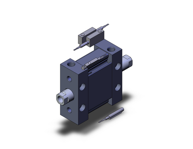 SMC MDUWB32-10DZ-A93L Cyl, Compact, Plate