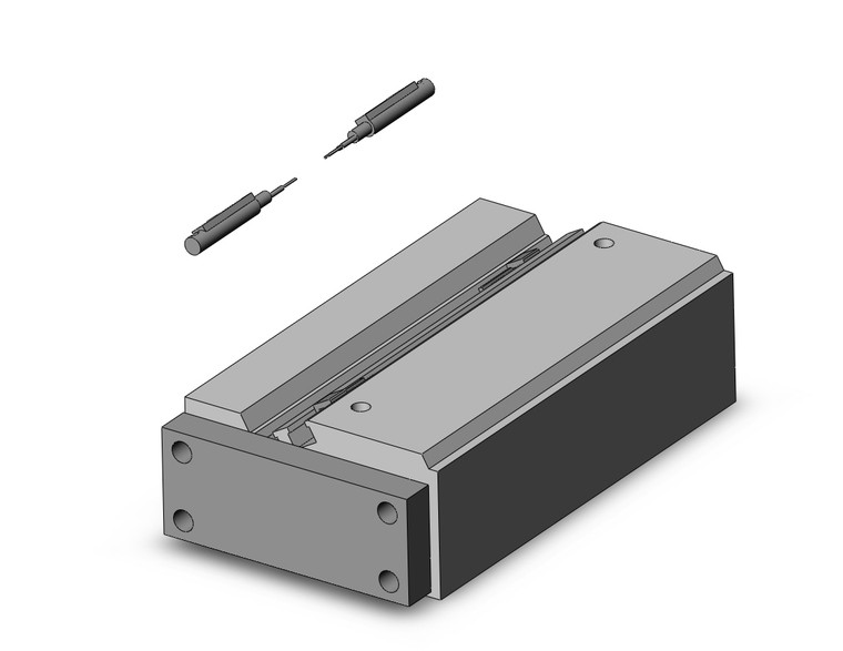 SMC MGQM16-75-A93L Compact Guide Cylinder, Mgq