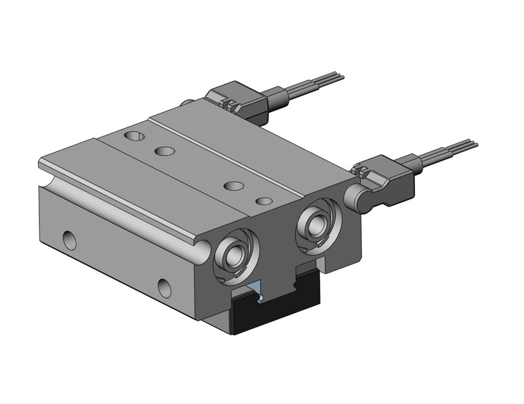 SMC MHF2-8D-M9PWVM Cylinder, Mhf2, Low Profile Air Gripper